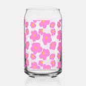 Fleur marguerite rose jaune moderne motif élégant (Droite)