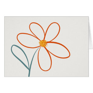 Fleur marguerite simple