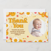 Fleur marguerite Super Anniversaire Carte de remer (Devant)