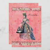 Fleur Marie Uitnodiging (Voorkant / Achterkant)