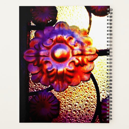 Fleur métallique (Dos)