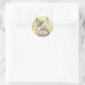 Fleur mignonne dans Stickers Jardin (Sac)