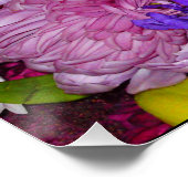 Fleur Mix 9 Poster parfait (Coin)