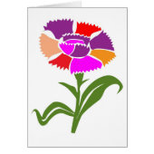 FLEUR : Modèle de couleurs peu commun (Devant)