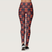 Fleur motif Belle Fleurs Leggings Premium (Dos)