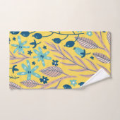 Fleur motif coloré brillant beauté (Serviette à main)