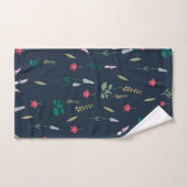 Fleur Motif Printemps Floral (Serviette à main)
