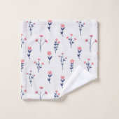 Fleur Motif Printemps Floral (Gant de toilette)