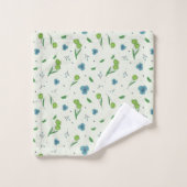 Fleur Motif Printemps Floral (Gant de toilette)