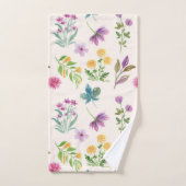 Fleur Motif Printemps Floral (Serviette à main)