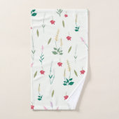 Fleur Motif Printemps Floral (Serviette à main)
