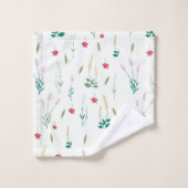 Fleur Motif Printemps Floral (Gant de toilette)