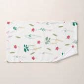 Fleur Motif Printemps Floral (Serviette à main)