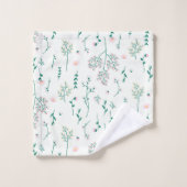Fleur Motif Printemps Floral (Gant de toilette)
