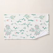 Fleur Motif Printemps Floral (Serviette à main)