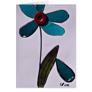 Fleur multimédia mixte