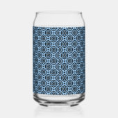 Fleur noire bleue Motif sans couture (Droite)