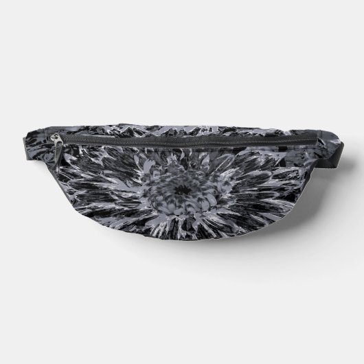 Fleur noire et grise Dahlia (Poser)