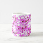 Fleur noire - Mug floral rose (Centre)