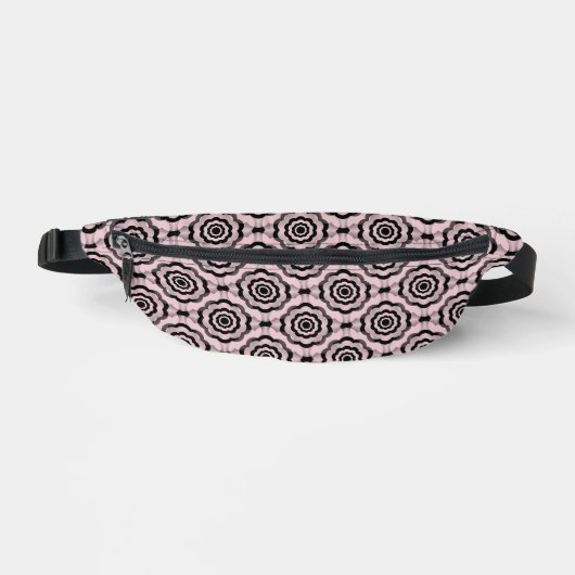 Fleur noire rose Motif sans couture (Recto)