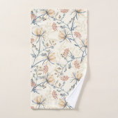 Fleur orientale - Élégant motif floral (Serviette à main)