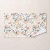 Fleur orientale - Élégant motif floral (Serviette à main)