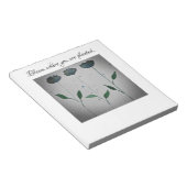 Fleur où vous avez planté Bloc-notes (Incliné)