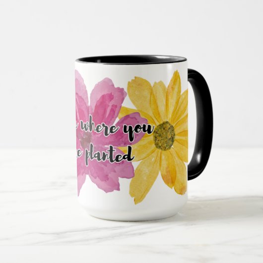 Fleur Où Vous Avez Planté De La Mug (Devant droit)