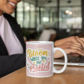 Fleur Où Vous Avez Planté De La Mug