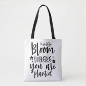 Fleur Où Vous Avez Planté Sac fourre-tout (Devant)