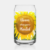 Fleur où vous êtes planté Tournesol Jaune (Recto)