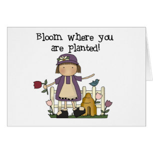 Fleur où vous êtes plantés