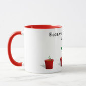 Fleur où vous êtes tasse plantée (Gauche)