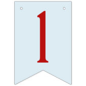 Fleur Party, drapeau portoricain (Deuxième drapeau)