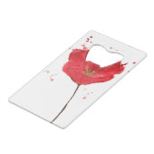 Fleur peinte 2 de pavot d'aquarelle (Dos Angle)