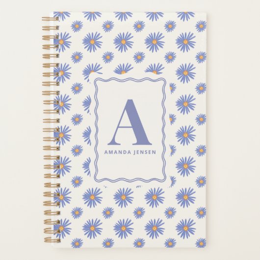 Fleur personnalisée Aster Wildflower (Devant)