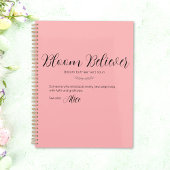 Fleur personnalisée Croyant Pink Paster Planner