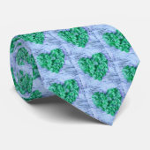 Fleur Pétale Valentine's Heart Cravate (Roulé)