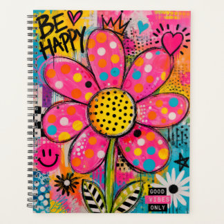 Fleur Pop Art Colorée et Heureuse
