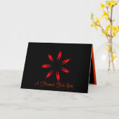 Fleur Pour Vous Carte Anniversaire (Fleur jaune)