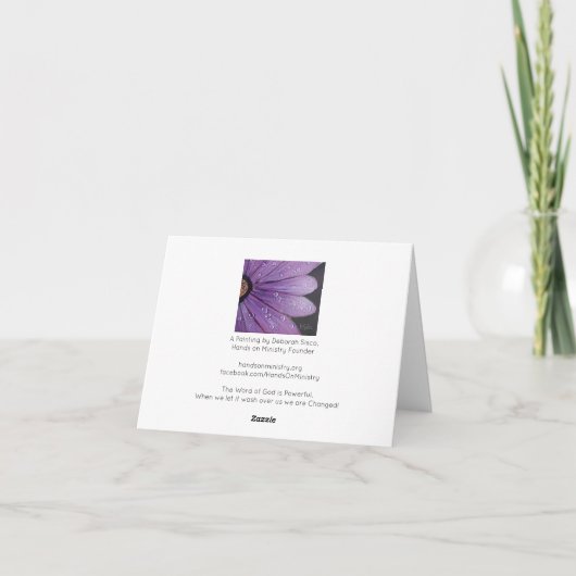 Fleur pourpre (Dos)