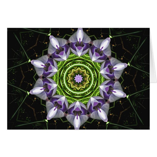 Fleur pourpre (Devant horizontal)