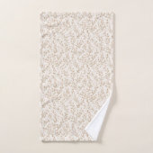 Fleur rose clair Pretty Blush (Serviette à main)