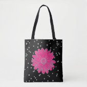 Fleur rose et Sac fourre-tout de Parties scintilla (Devant)