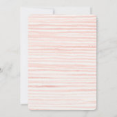 Fleur rose ferme FBirday Invitation (Dos)