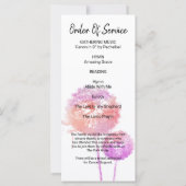 Fleur Rose Fleur Fête De La Vie Carte photo (Dos)