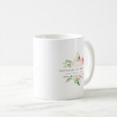 Fleur rose Mère de Groom Café Mug (Devant droit)