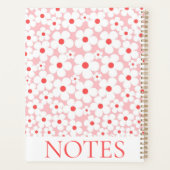 Fleur rose Motif moderne (Dos)