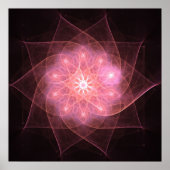 Fleur rose - Poster (Devant)