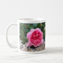 Fleur rose rose florale jardiniers Mug